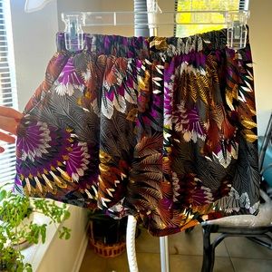 Purple and Gold Shorts